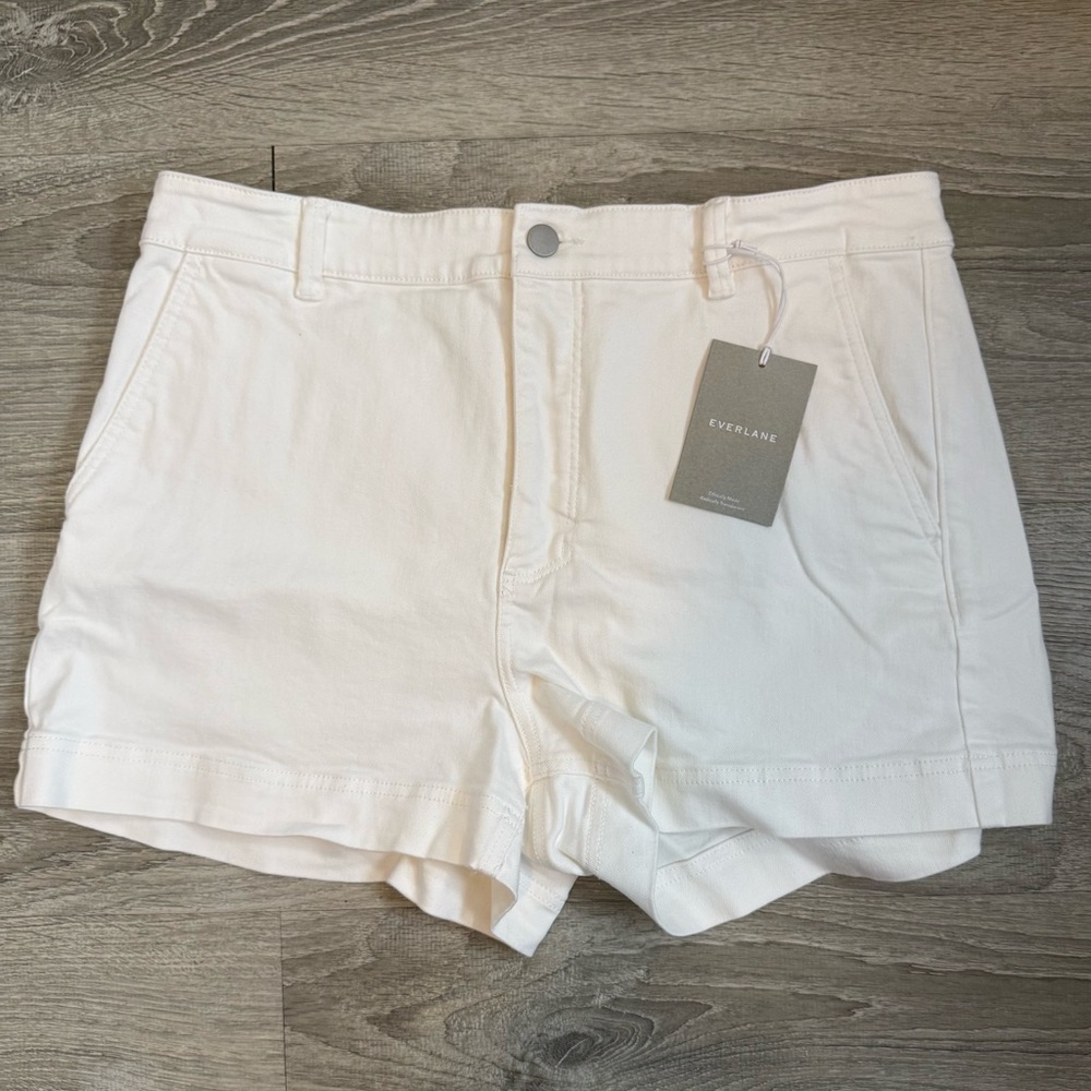 NWT Everlane Shorts - The Cotton Twill Short